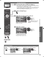 Preview for 46 page of Panasonic Viera TH-P50VT20M Operating Instructions Manual