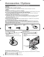 Preview for 7 page of Panasonic Viera TH-P50VT20Z Operating Instructions Manual