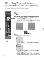 Preview for 21 page of Panasonic Viera TH-P50VT20Z Operating Instructions Manual