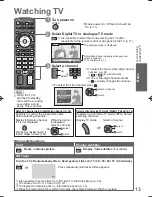 Preview for 14 page of Panasonic Viera TH-P54S20A Operating Instructions Manual