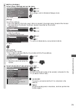 Preview for 74 page of Panasonic Viera TH-P55ST30A Operating Instructions Manual