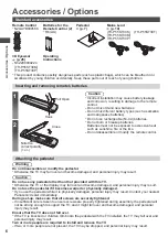 Preview for 6 page of Panasonic Viera TH-P55ST30K Operating Instructions Manual