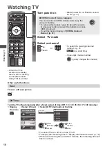 Preview for 18 page of Panasonic Viera TH-P55ST30K Operating Instructions Manual