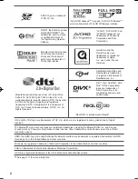 Preview for 3 page of Panasonic Viera TH-P55VT50H Operating Instructions Manual