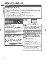 Preview for 5 page of Panasonic Viera TH-P55VT50H Operating Instructions Manual