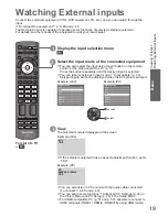 Preview for 19 page of Panasonic VIERA TH-P58S20Z Operating Instructions Manual