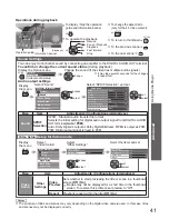 Preview for 41 page of Panasonic VIERA TH-P58S20Z Operating Instructions Manual