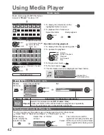 Preview for 42 page of Panasonic VIERA TH-P58S20Z Operating Instructions Manual