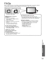 Preview for 55 page of Panasonic VIERA TH-P58S20Z Operating Instructions Manual