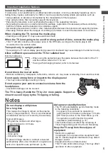 Preview for 5 page of Panasonic VIERA TH-P60ST30A Operating Instructions Manual