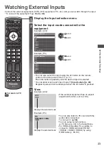 Preview for 23 page of Panasonic VIERA TH-P60ST30A Operating Instructions Manual