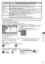 Preview for 65 page of Panasonic VIERA TH-P60ST30A Operating Instructions Manual