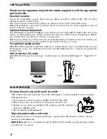 Предварительный просмотр 6 страницы Panasonic Viera TX-20LA2 Operating Instructions Manual