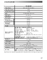 Предварительный просмотр 37 страницы Panasonic Viera TX-23LX50P Operating Instructions Manual