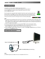 Preview for 43 page of Panasonic Viera TX-23LXD50 Operating Instructions Manual