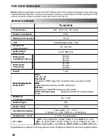 Preview for 48 page of Panasonic Viera TX-23LXD50 Operating Instructions Manual