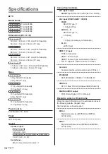 Preview for 18 page of Panasonic VIERA TX-24AS500E Operating Instructions Manual