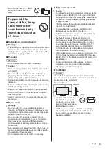 Preview for 5 page of Panasonic Viera TX-24CS500B Operating Instructions Manual