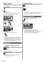 Preview for 14 page of Panasonic Viera TX-24CS500B Operating Instructions Manual