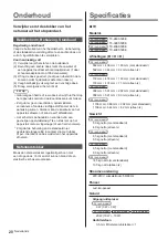 Предварительный просмотр 44 страницы Panasonic Viera TX-24ES500E Operating Instructions Manual