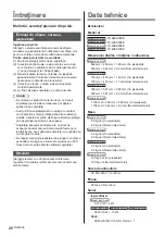 Предварительный просмотр 68 страницы Panasonic Viera TX-24ES500E Operating Instructions Manual