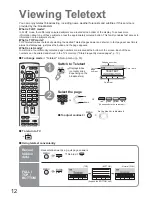 Предварительный просмотр 12 страницы Panasonic Viera TX-26LE7FA Operating Instructions Manual