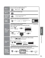 Предварительный просмотр 13 страницы Panasonic Viera TX-26LE7FA Operating Instructions Manual