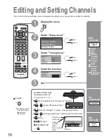 Предварительный просмотр 16 страницы Panasonic Viera TX-26LE7FA Operating Instructions Manual