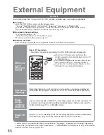 Предварительный просмотр 18 страницы Panasonic Viera TX-26LE7FA Operating Instructions Manual