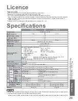 Preview for 29 page of Panasonic Viera TX-26LE7FA Operating Instructions Manual