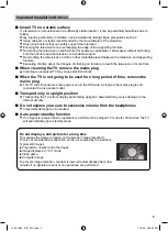 Preview for 3 page of Panasonic Viera TX-26LE8A Operating Instructions Manual