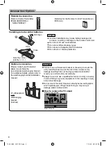 Preview for 4 page of Panasonic Viera TX-26LE8A Operating Instructions Manual