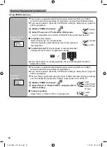 Preview for 20 page of Panasonic Viera TX-26LE8A Operating Instructions Manual