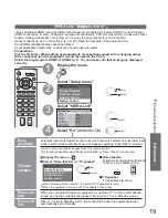 Предварительный просмотр 19 страницы Panasonic Viera TX-26LM70FA Operating Instructions Manual