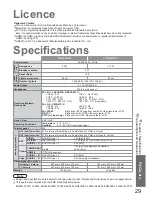 Предварительный просмотр 29 страницы Panasonic Viera TX-26LM70FA Operating Instructions Manual