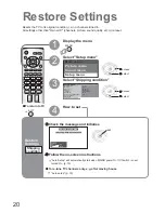 Предварительный просмотр 20 страницы Panasonic Viera TX-26LM70L Operating Instructions Manual