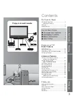 Preview for 3 page of Panasonic Viera TX-26LMD70 Operating Instructions Manual