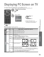 Preview for 35 page of Panasonic Viera TX-26LMD70 Operating Instructions Manual