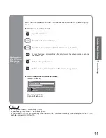 Preview for 11 page of Panasonic Viera TX-26LMD70A Operating Instructions Manual