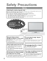 Предварительный просмотр 4 страницы Panasonic Viera TX-26LMD70F Operating Instructions Manual