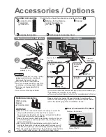 Предварительный просмотр 6 страницы Panasonic Viera TX-26LMD70F Operating Instructions Manual