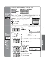 Предварительный просмотр 27 страницы Panasonic Viera TX-26LMD70F Operating Instructions Manual