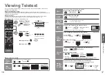 Предварительный просмотр 9 страницы Panasonic Viera TX-26LX70L Operating Instructions Manual