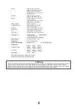 Preview for 2 page of Panasonic Viera TX-26LXD600 Service Manual