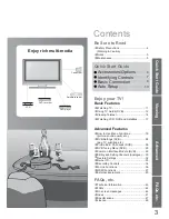 Preview for 3 page of Panasonic Viera TX-26LXD60A Operating Instructions Manual