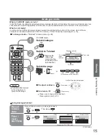 Preview for 15 page of Panasonic Viera TX-26LXD60A Operating Instructions Manual