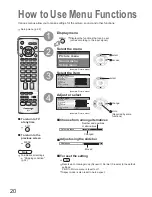 Preview for 20 page of Panasonic Viera TX-26LXD60A Operating Instructions Manual