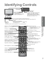 Предварительный просмотр 7 страницы Panasonic Viera TX-26LXD7 Operating Instructions Manual