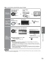 Предварительный просмотр 15 страницы Panasonic Viera TX-26LXD7 Operating Instructions Manual