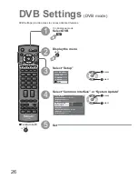 Предварительный просмотр 26 страницы Panasonic Viera TX-26LXD7 Operating Instructions Manual